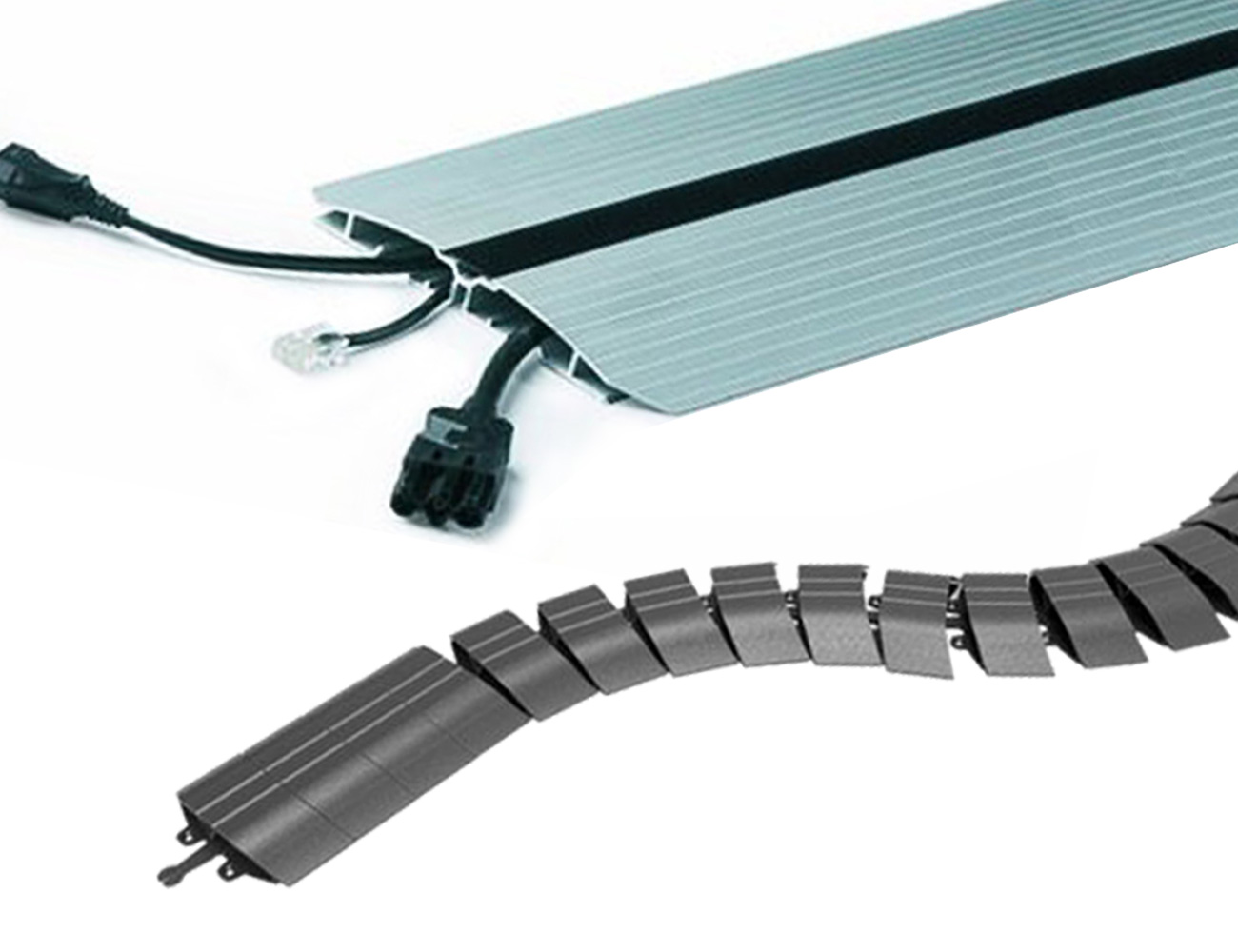 Floor cable snakes and covers